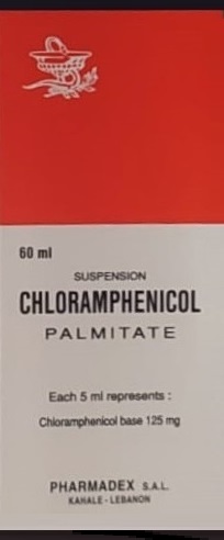 Chloramphénicol Suspension Pharmadex
